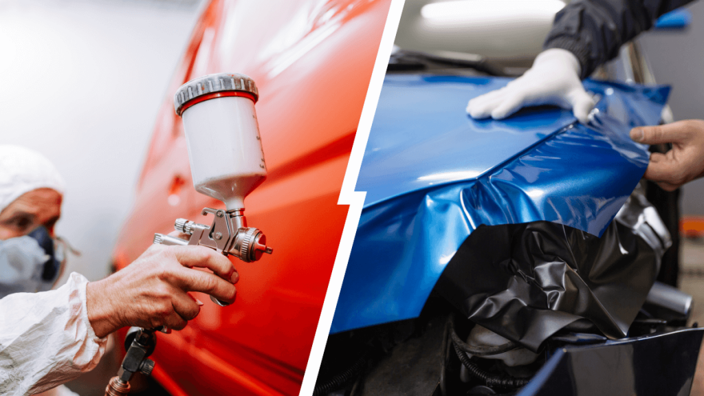 Spray Painting vs. Wrapping Everything You Need to Know