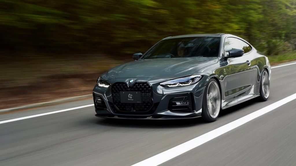 BMW 4 Series Looks Much Better with 3D Design's New Body Kit