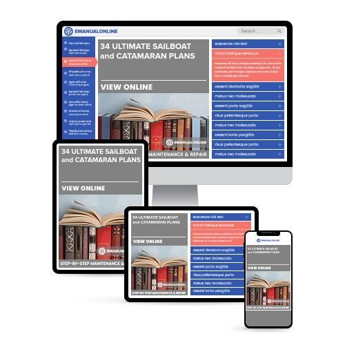 34 ULTIMATE SAILBOAT and CATAMARAN PLANS - Online Manuals by eManualOnline