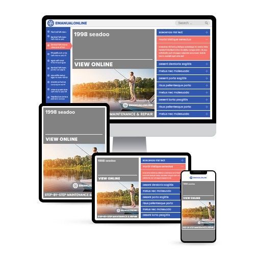 1998 seadoo - Online Manuals by eManualOnline