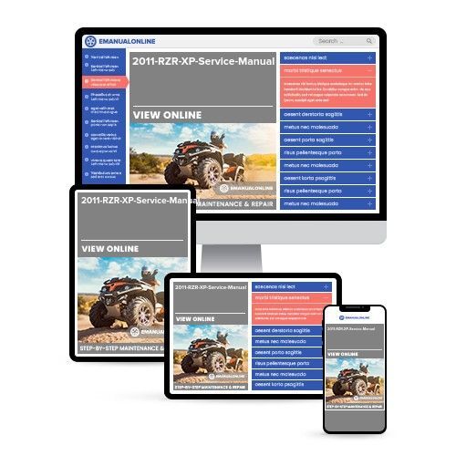 2011-RZR-XP-Service-Manual - Online Manuals by eManualOnline