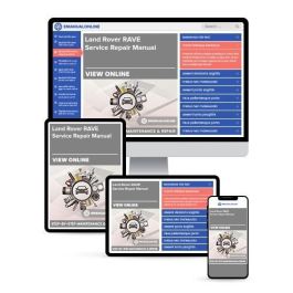 Land Rover RAVE Service Repair Manual | eManualOnline