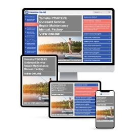 Yamaha P150TLRX Outboard Service Repair Maintenance Manual. Factory