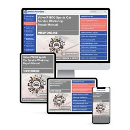 Volvo P1800 Sports Car Service Workshop Repair Manual