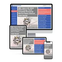 2007-2009 GMC Sierra HD 2500 3500 Pickup Truck Service & Repair Manual